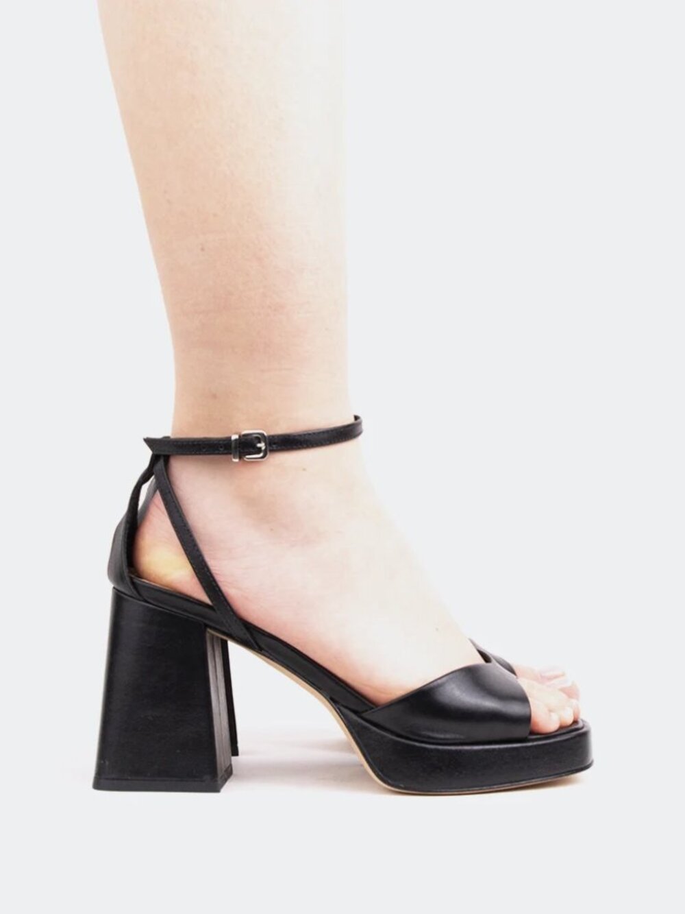 L'Intervalle Pujol Brown Platform Sandals 40
